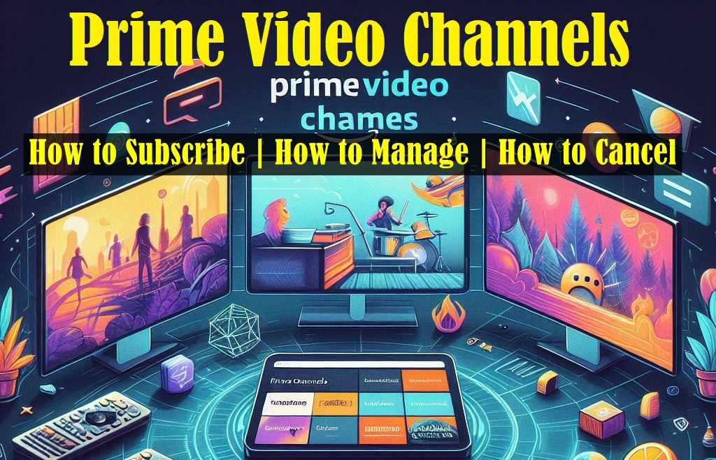 Manage amazon cheap prime video channels